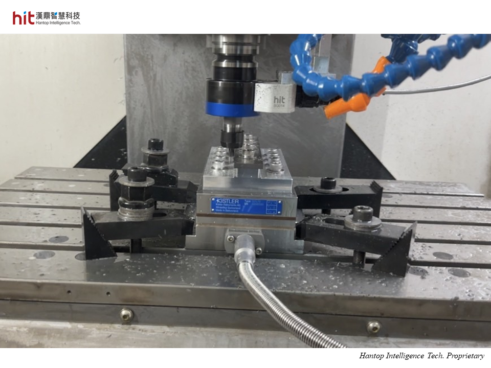 BT-30 ultrasonic toolholder was used on Titanium Alloy side milling